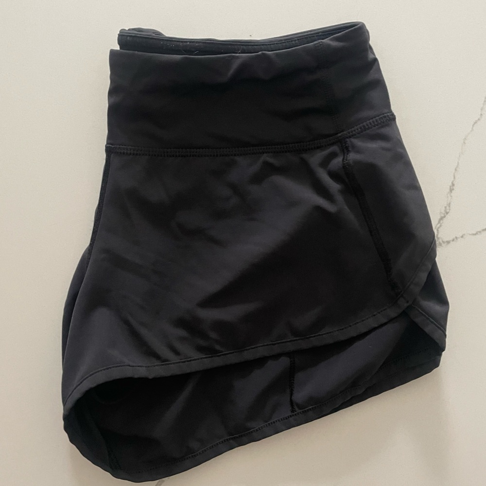 Lululemon speed shorts- BLACK